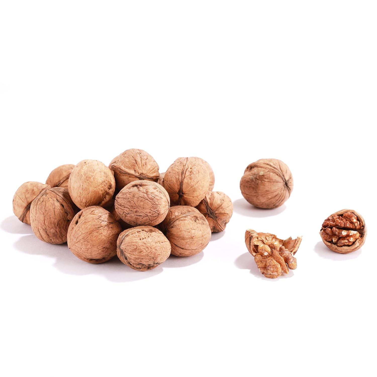 Kashmir Walnuts with Shell – 1kg | Fresh, Natural & Unprocessed Dry Fruits | Rich in Omega-3 | Boosts Brain & Heart Health - View 3