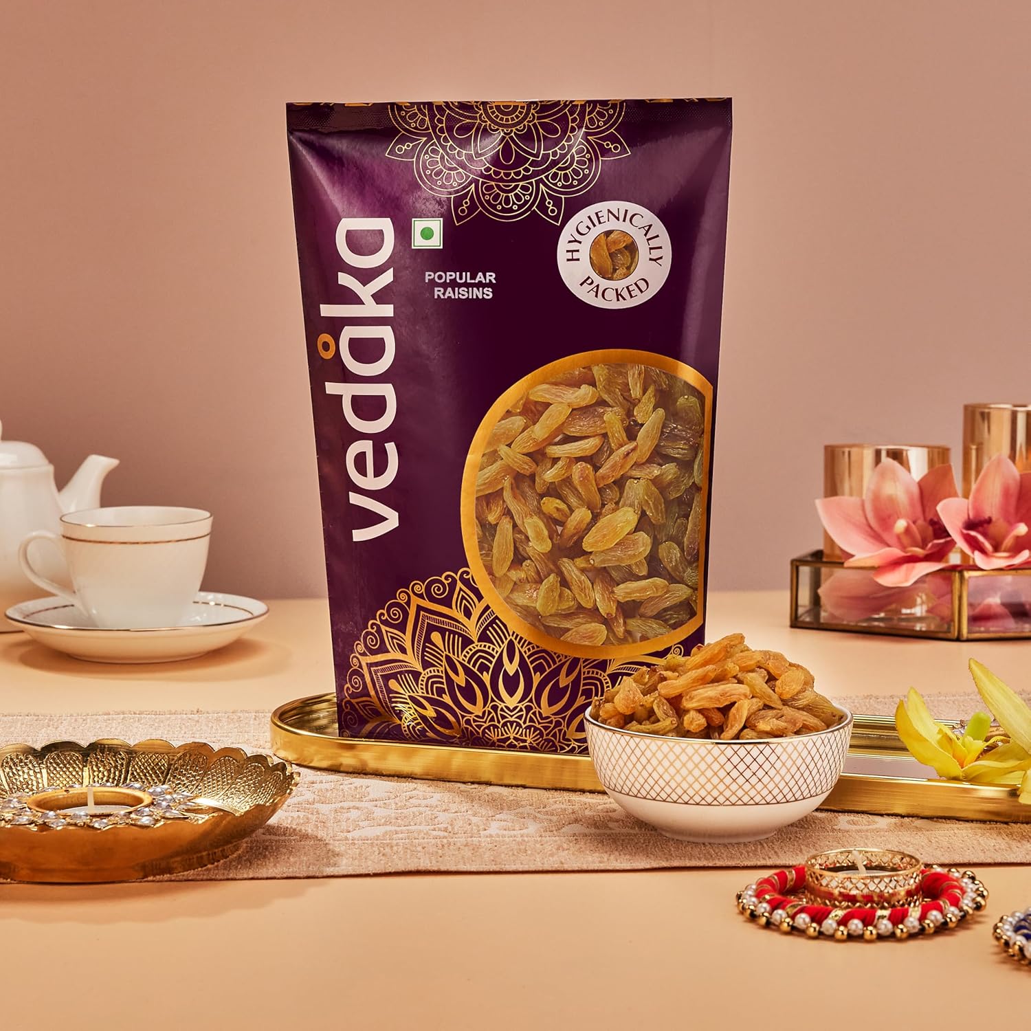 1 Kg | Kismish | Premium Dried Grapes | Sweet Fruity Taste and Soft Chewy Texture | Natural Source of Antioxidants, Potassium &amp; Fiber | Healthy Snack - View 8