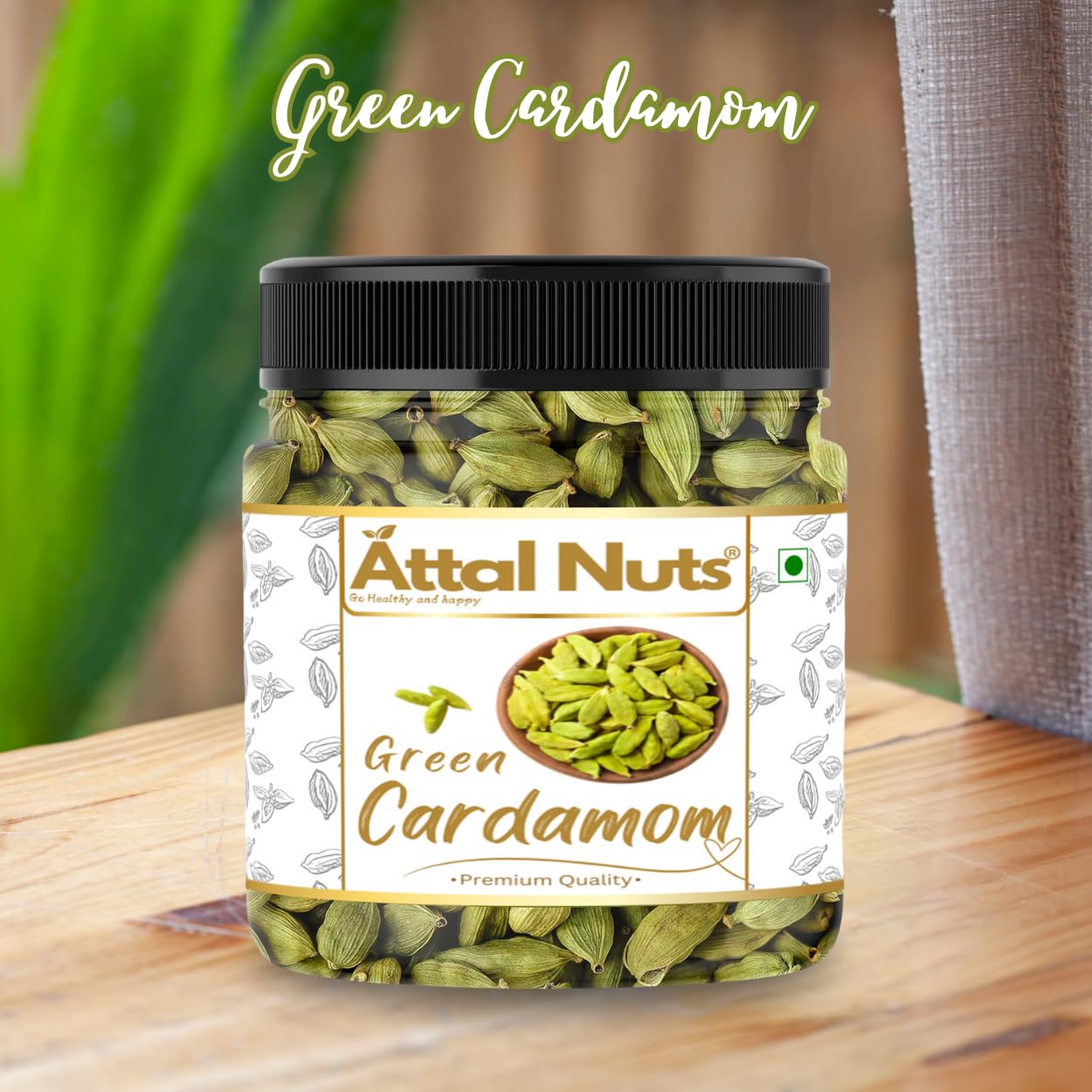 Cardamom Elaichi Whole Fresh &amp; Aromatic Spice Perfect for Cooking, Tea &amp; Sweets - 1 Kg - View 9