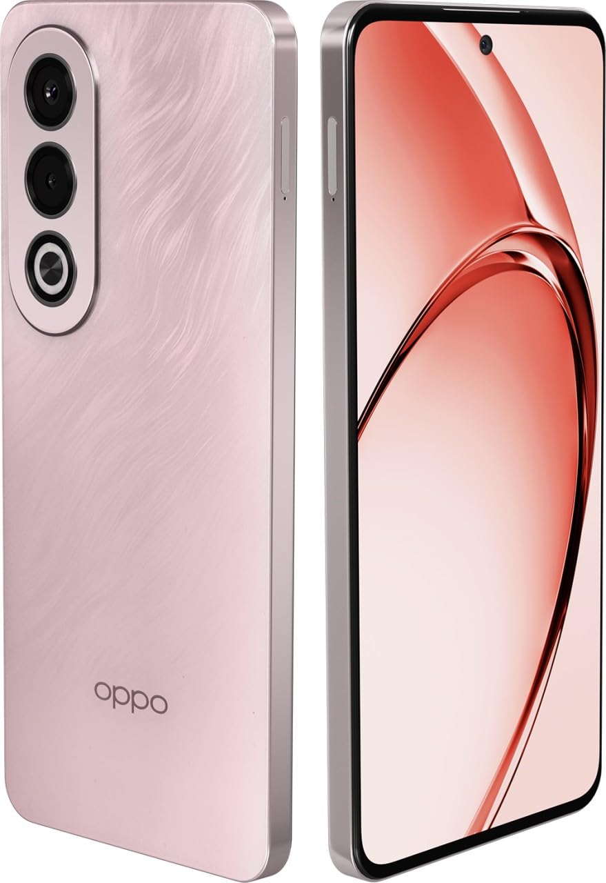Oppo K12x 5G Smartphone (8GB RAM + 256GB Storage) | 16.94cm LCD Display, 5100mAh Battery | 45W SUPERVOOC Flash Charge | 360° Damage-Proof Armour Body | Charger in The Box (Feather Pink) - View 2